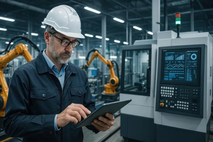 automação da produção industrial