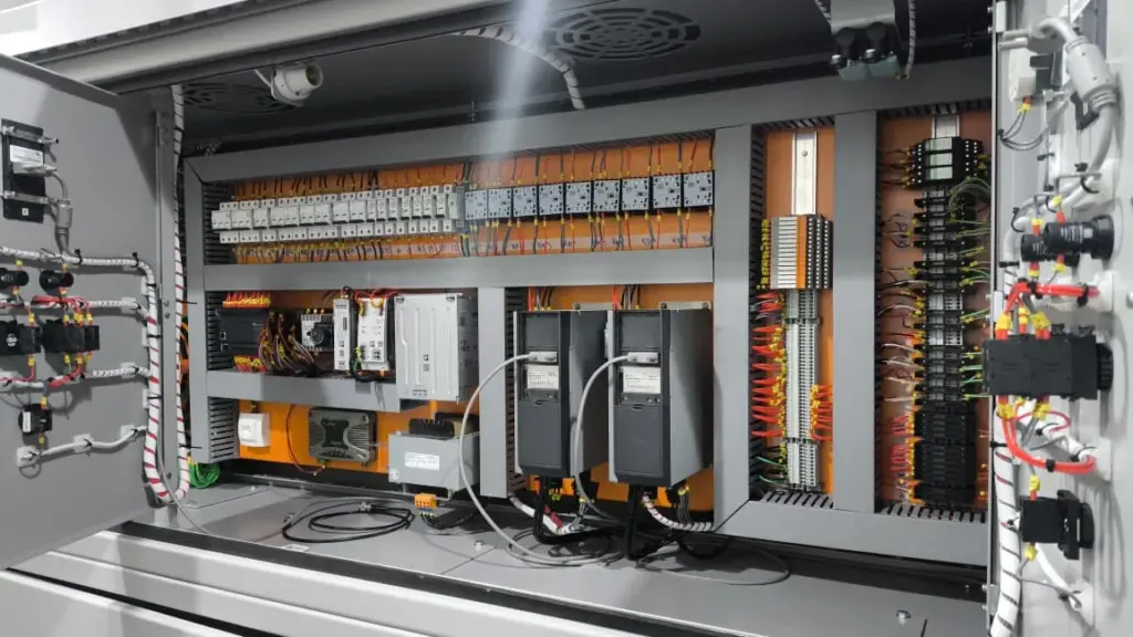 painel de comando elétrico para fábrica