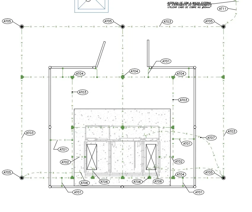 projeto elétrico predial